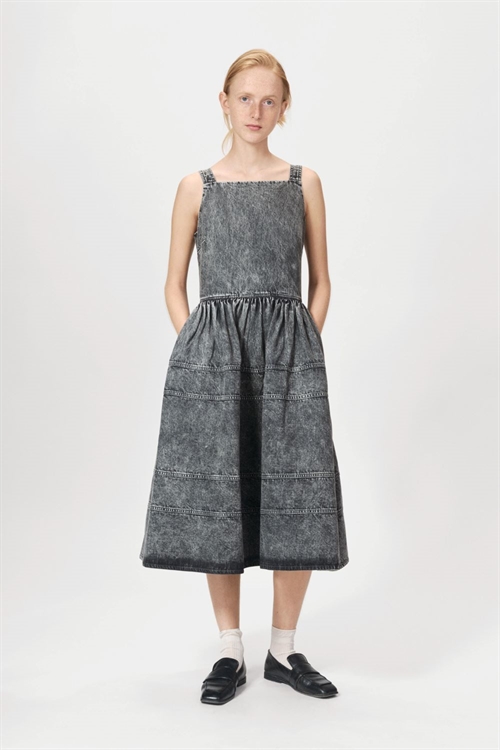NUÉ NOTES BRASILIA DRESS BLACK MARBLE
